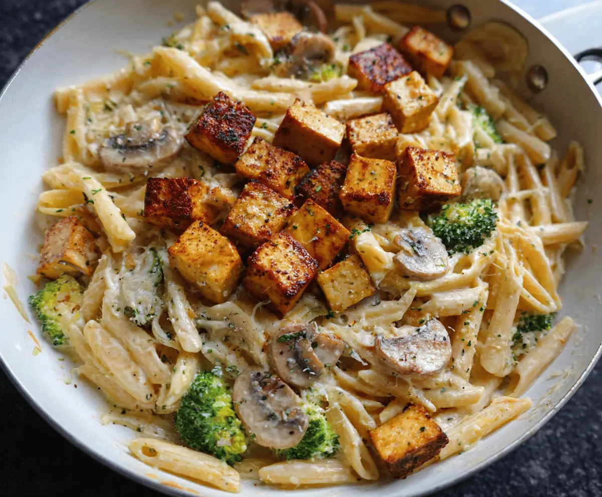 Creamy Tofu Pasta Recipe for Easy Dinners