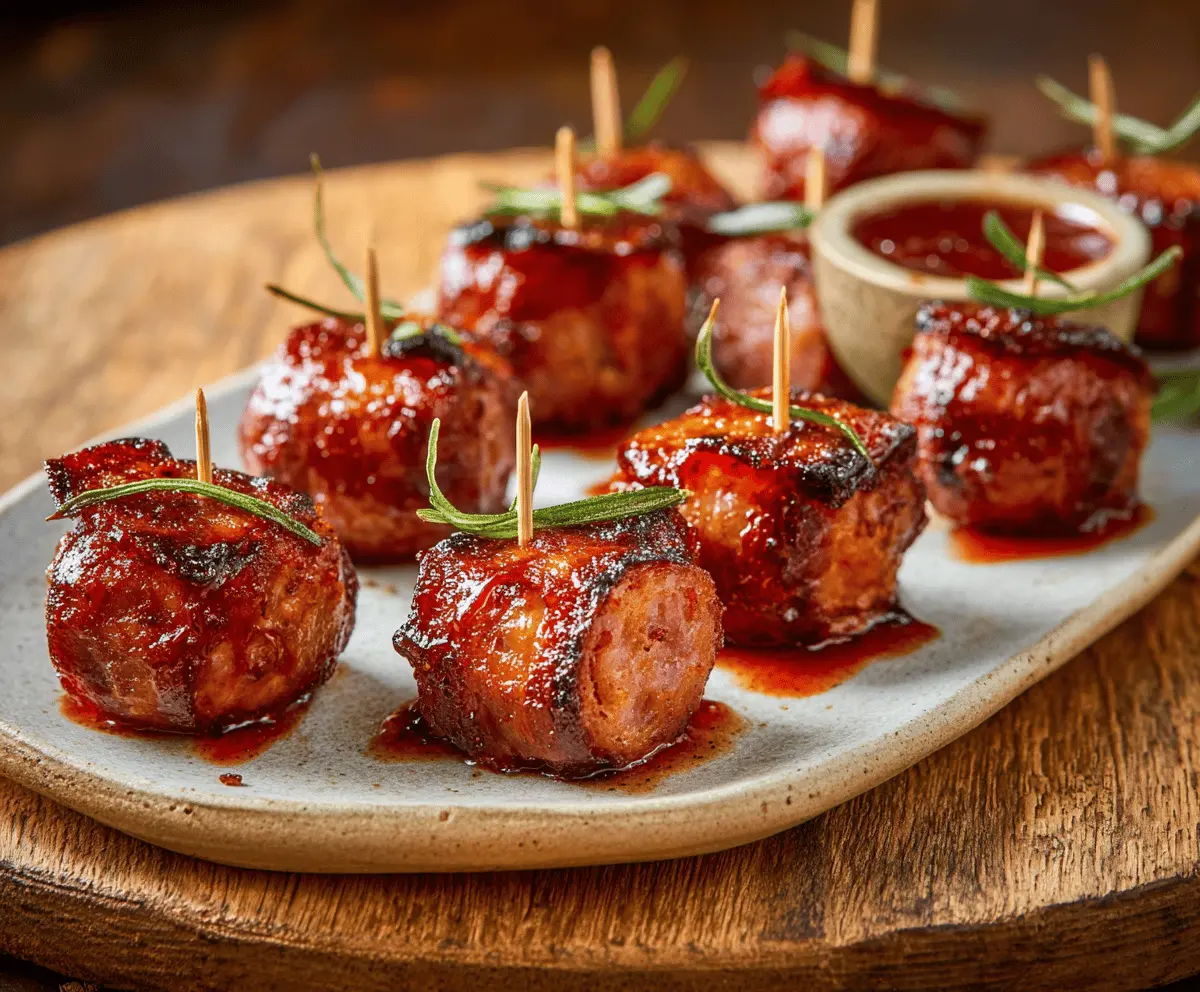 Easy BBQ Smoked Sausage Bites Recipe