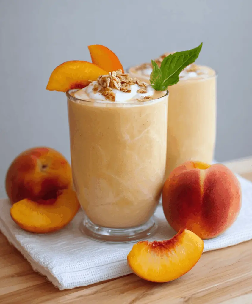 Creamy Peach Smoothie Recipe You’ll Love