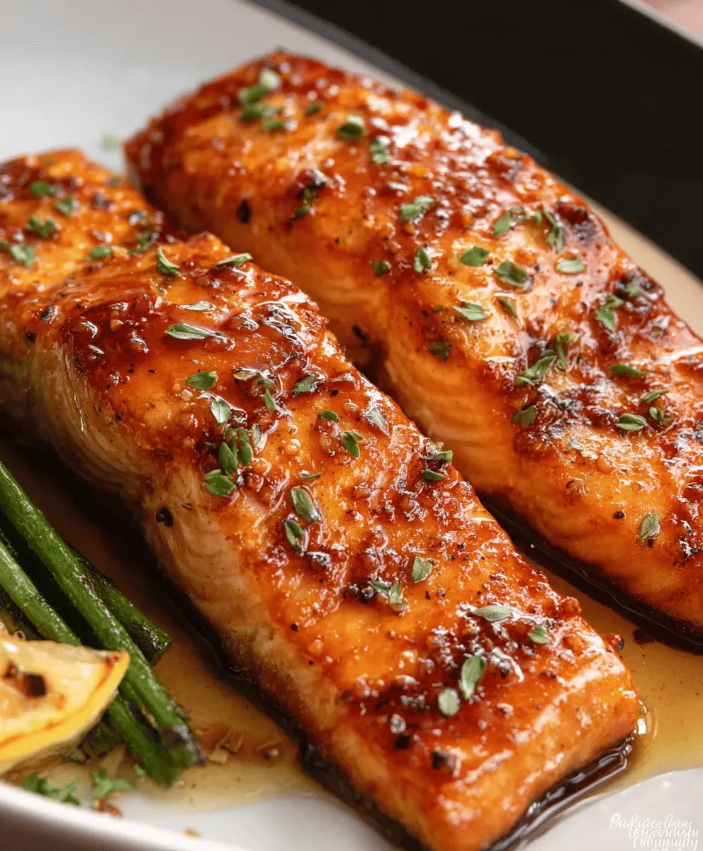 Easy Honey Glazed Salmon Recipe for Dinner
