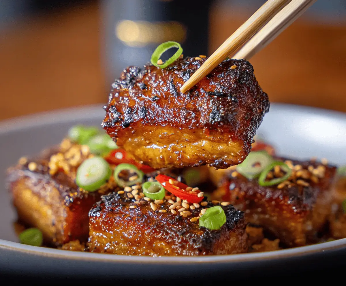 Easy Tofu Pork Belly Stir-Fry Recipe