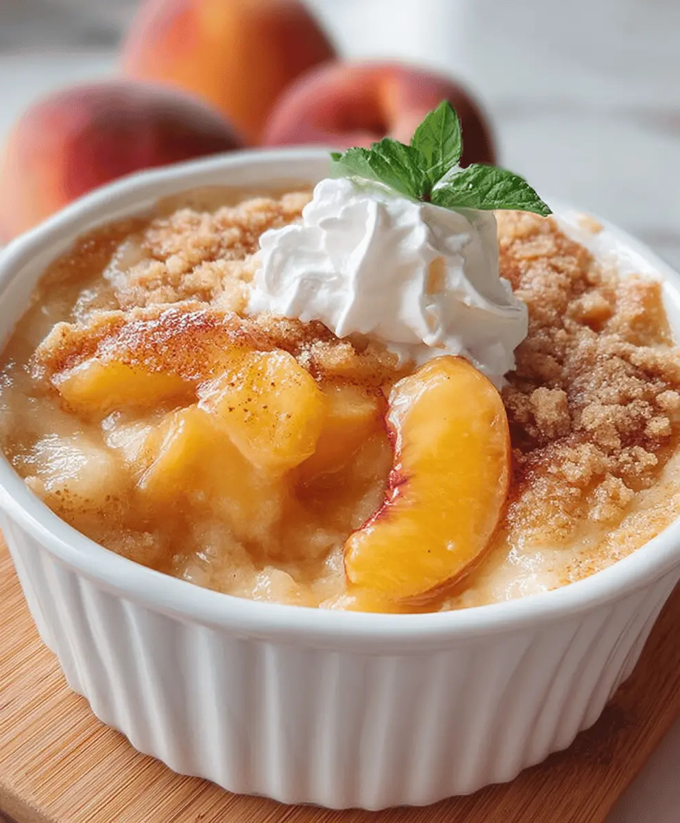 Easy Tennessee Peach Pudding Recipe