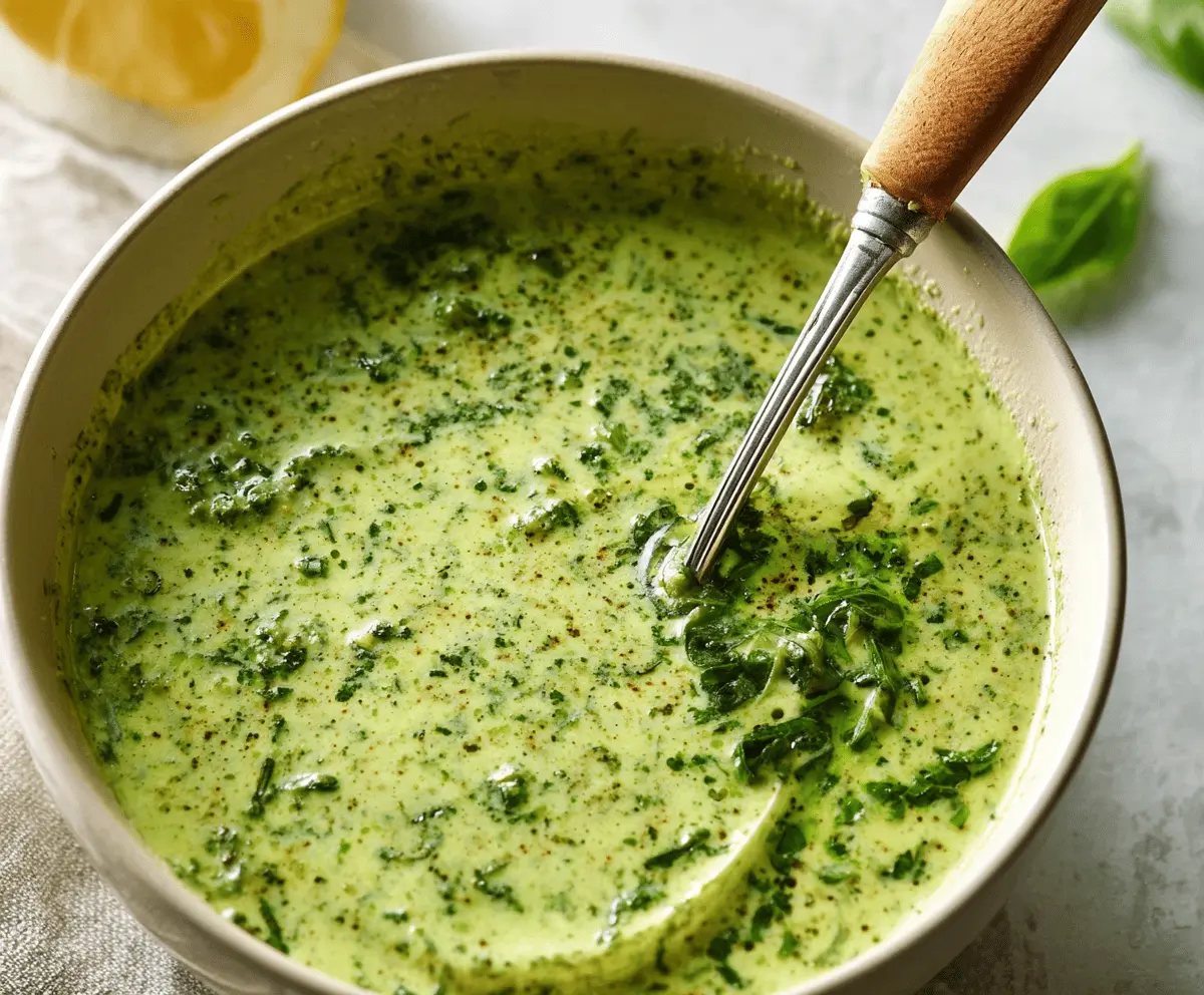 Creamy Pesto Sauce Recipe for Pasta