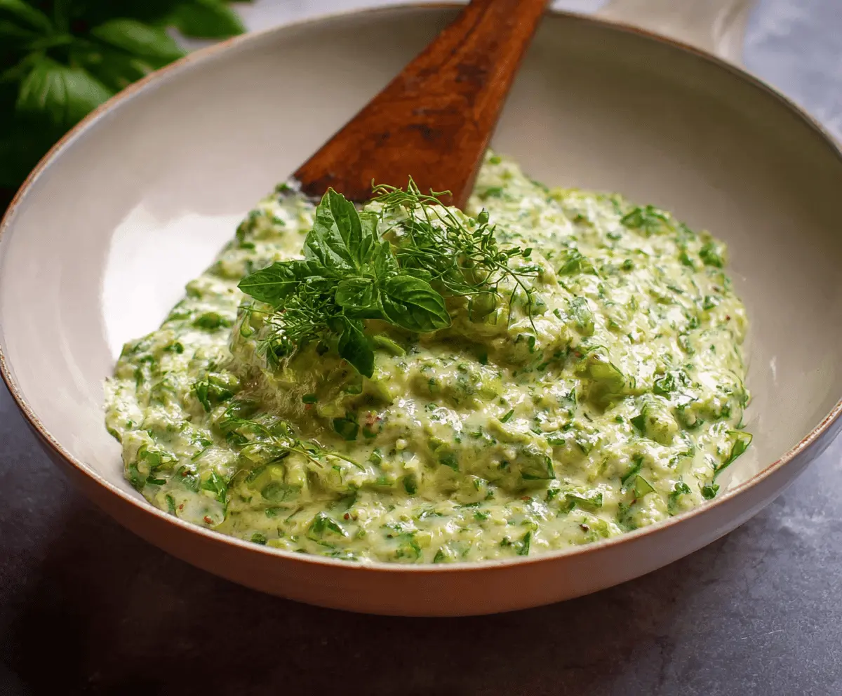 Creamy Pesto Sauce Recipe for Pasta