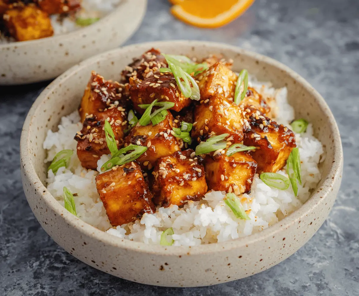Easy Vegan Orange Tofu Recipe for Beginners