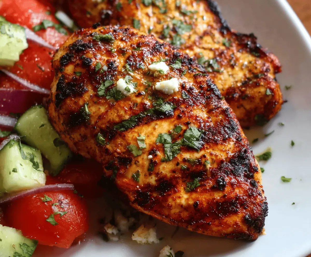 Greek Grilled Chicken Breast