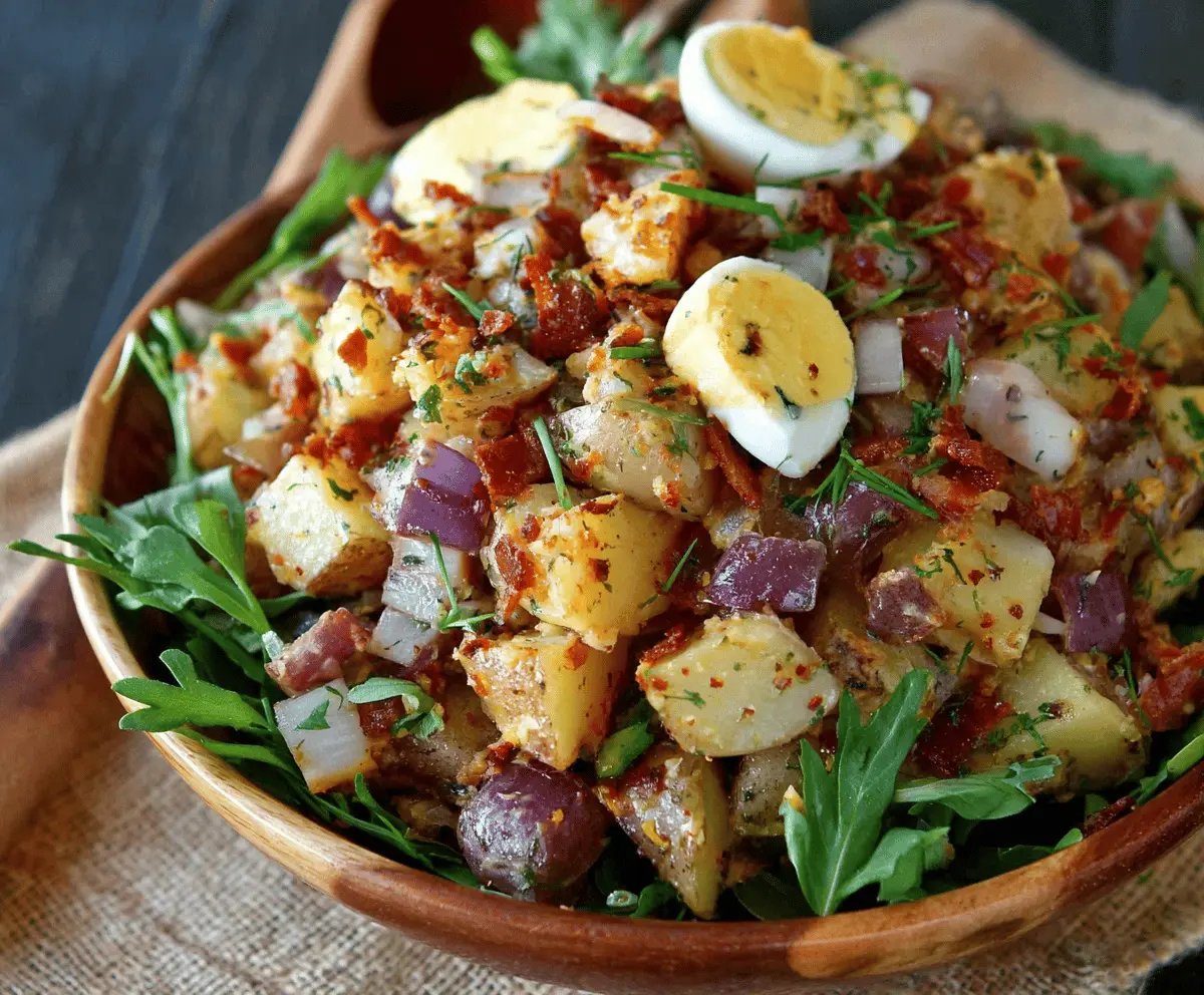 Classic Potato bbq Side Salad