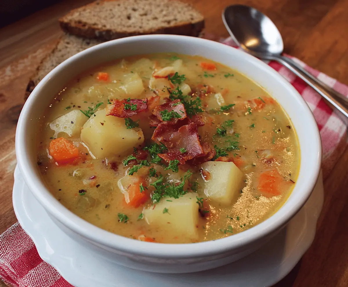 German Potato Soup