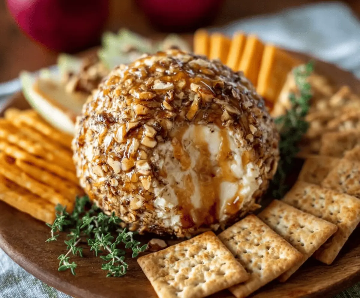 Apple Cider Cheese Ball