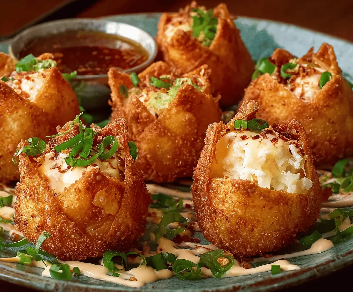 Crab Rangoon Bombs