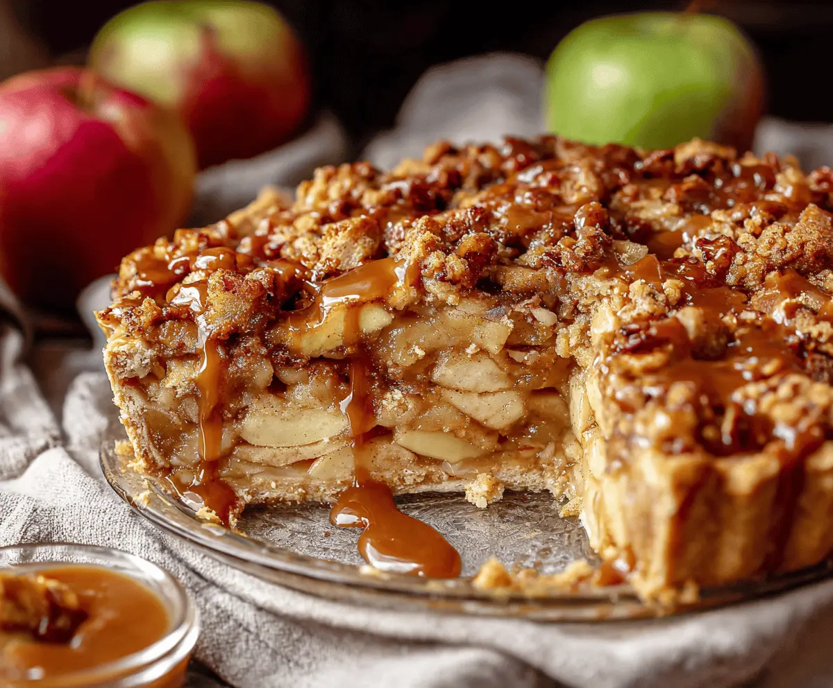 Dutch Caramel Apple Pie
