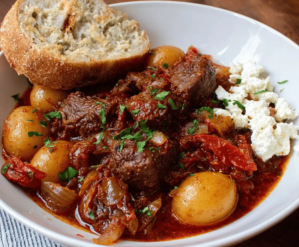 Greek Beef Stew