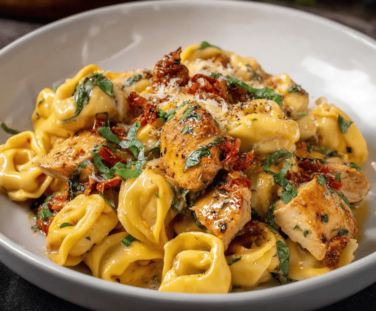 Marry Me Chicken Tortellini