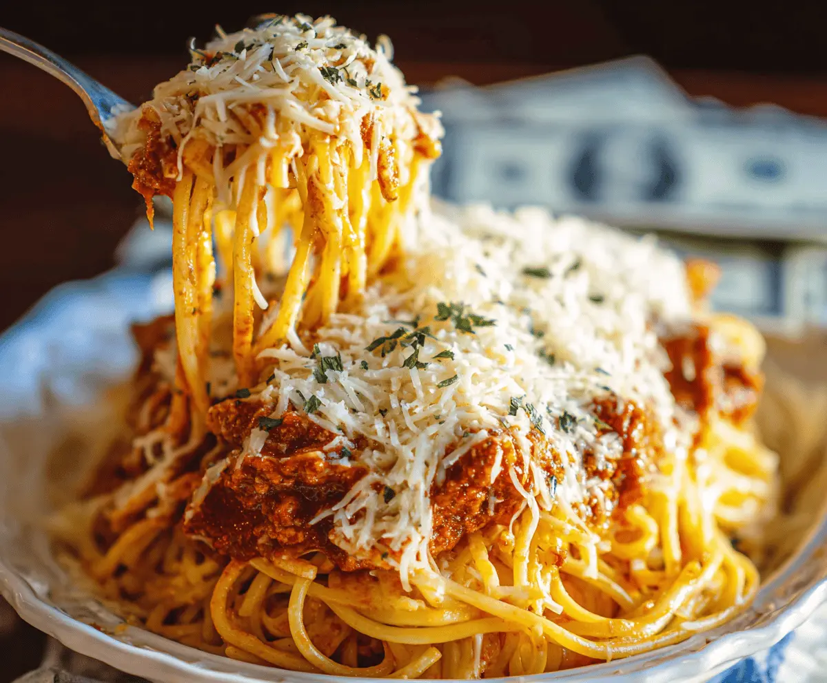 Million Dollar Spaghetti