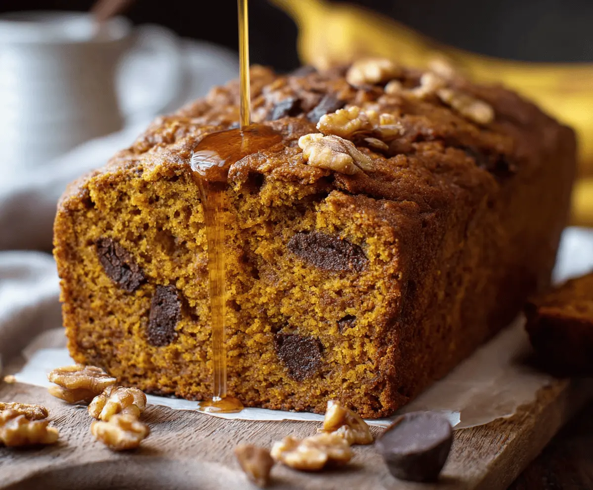 Pumpkin Banana Bread 