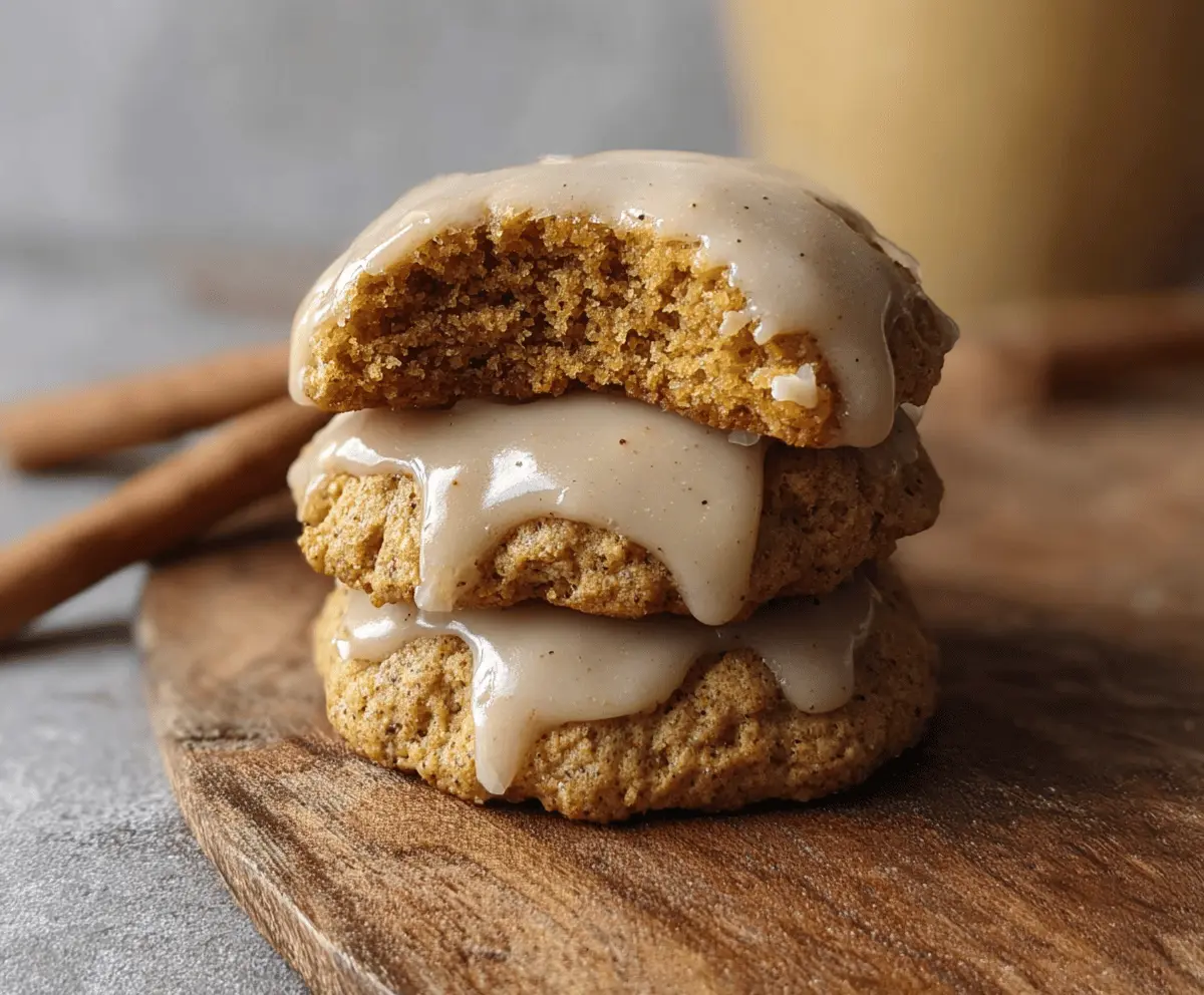 Soft Maple Pumpkin Cookies