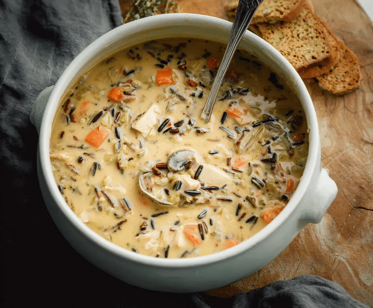 Turkey Wild Rice Soup