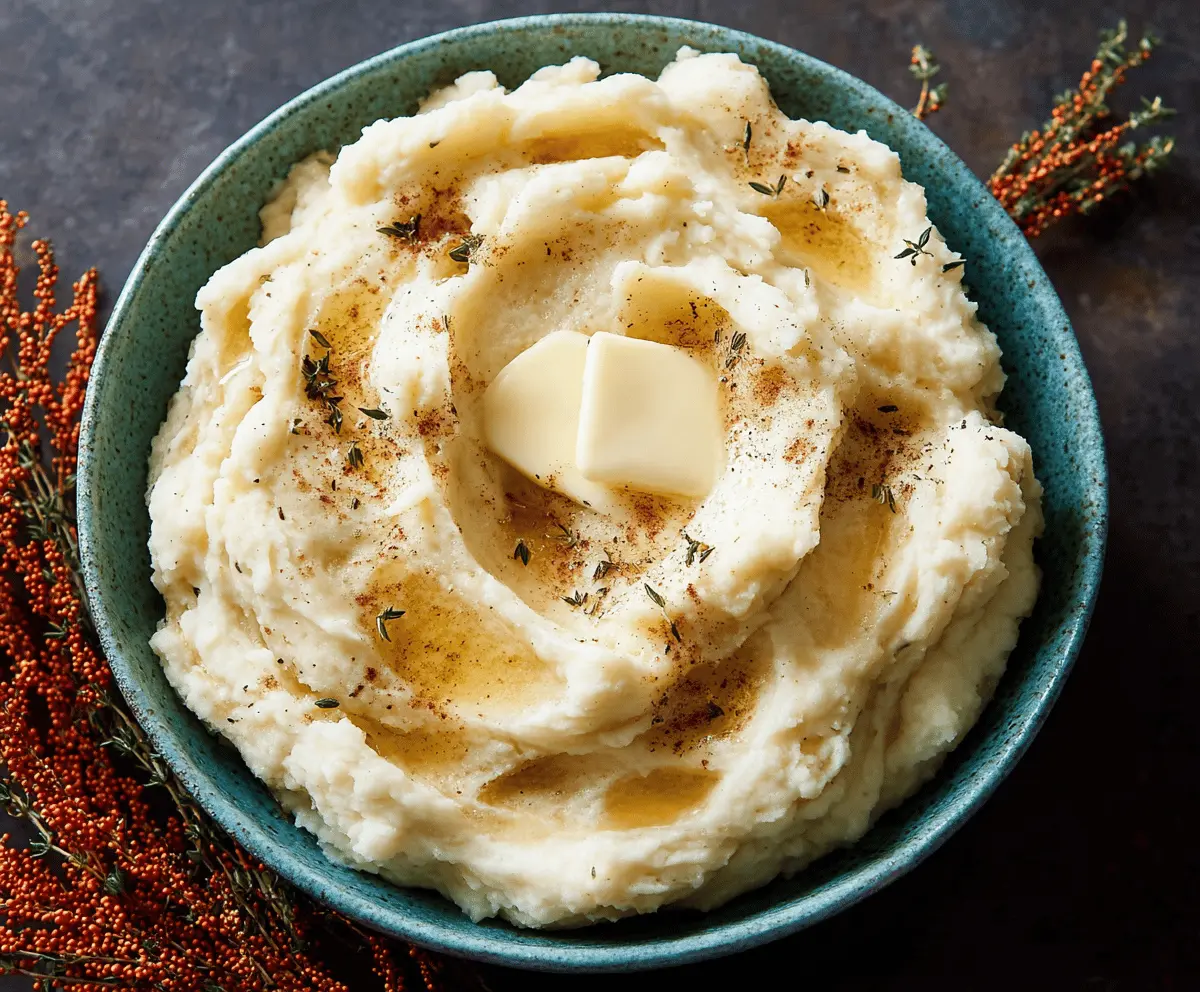 Brown Butter Mashed Potatoes Recipe for Perfect Thanksgiving Dinner