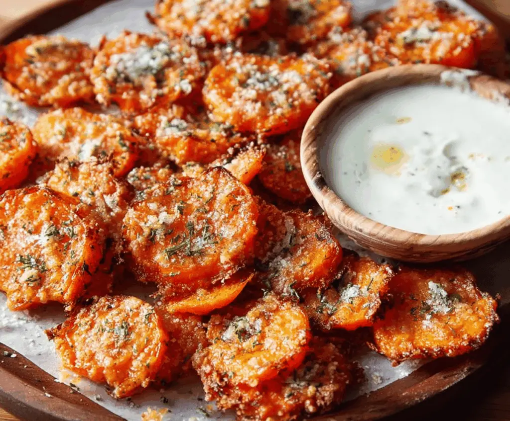Crispy Parmesan Ranch Smashed Carrots - Flavor-Packed Vegetable Side Dish