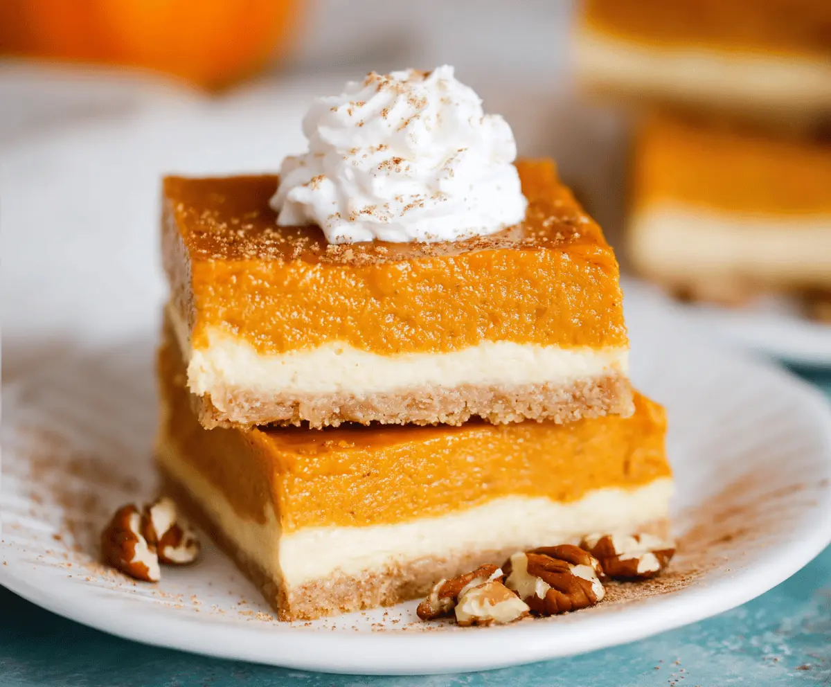 Easy Sweet Potato Cheesecake Bars