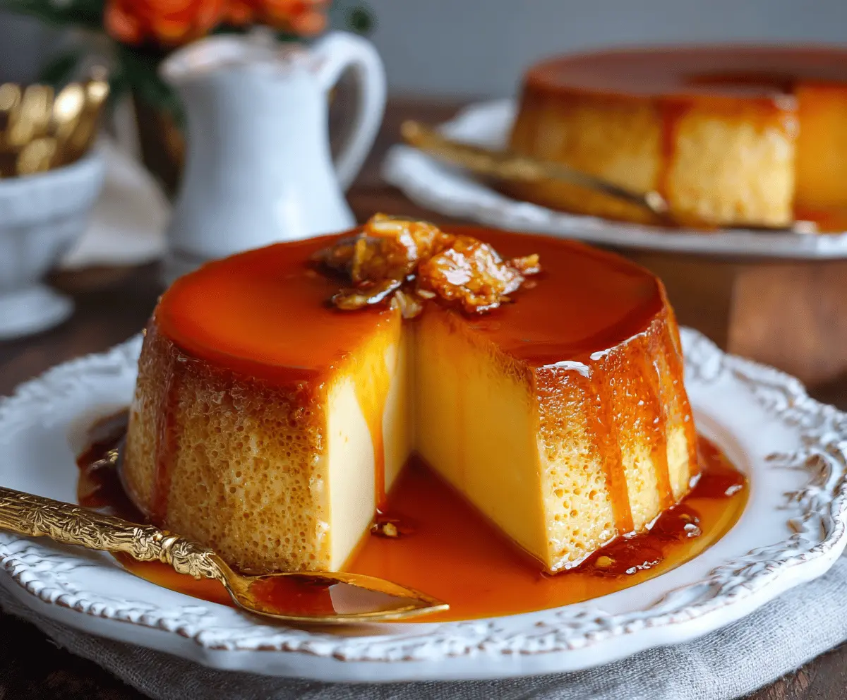 Easy Homemade Pumpkin Flan Recipe – Creamy & Delicious Fall Dessert