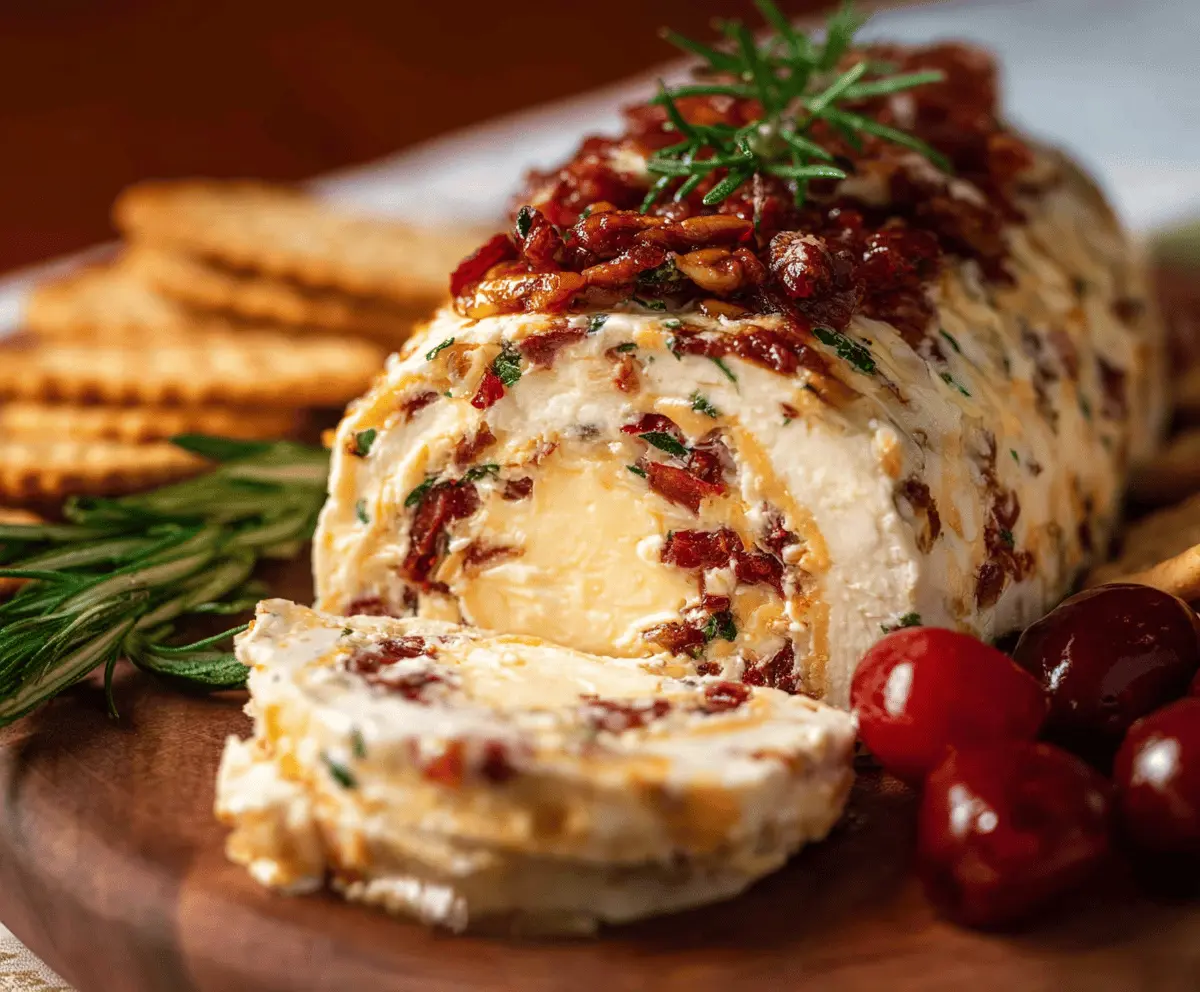 Easy Italian Cheese Log Recipe