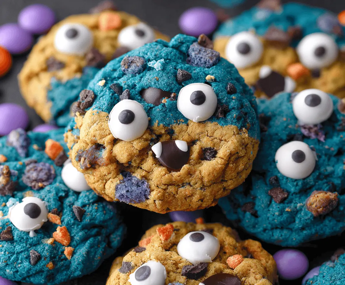 Ultimate Monster Cookies Recipe: Easy, Chewy & Delicious