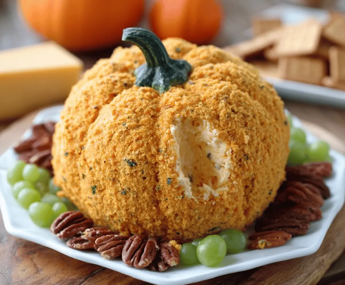 Pumpkin Cheese Ball Recipe