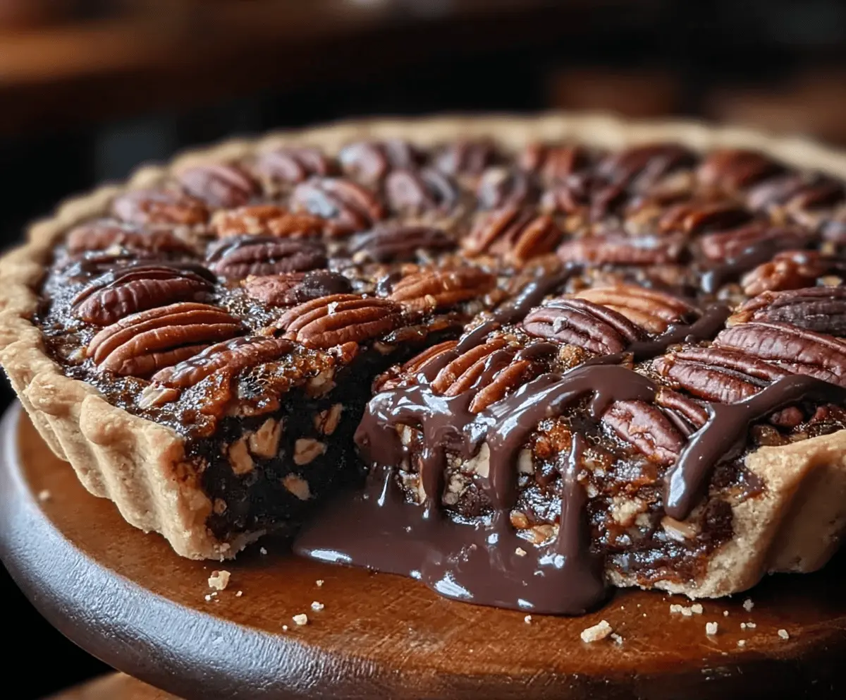Irresistible Texas Chocolate Pecan Pie Recipe
