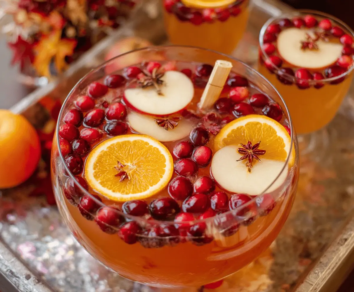 Easy Thanksgiving Punch Recipe | Refreshing Holiday Drink Idea