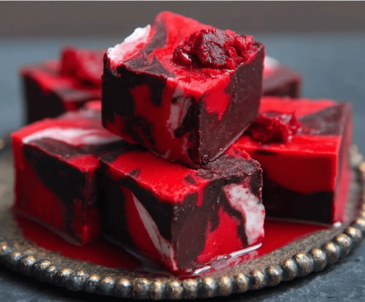 Easy Vampire Fudge Recipe for a Spooky Halloween Treat