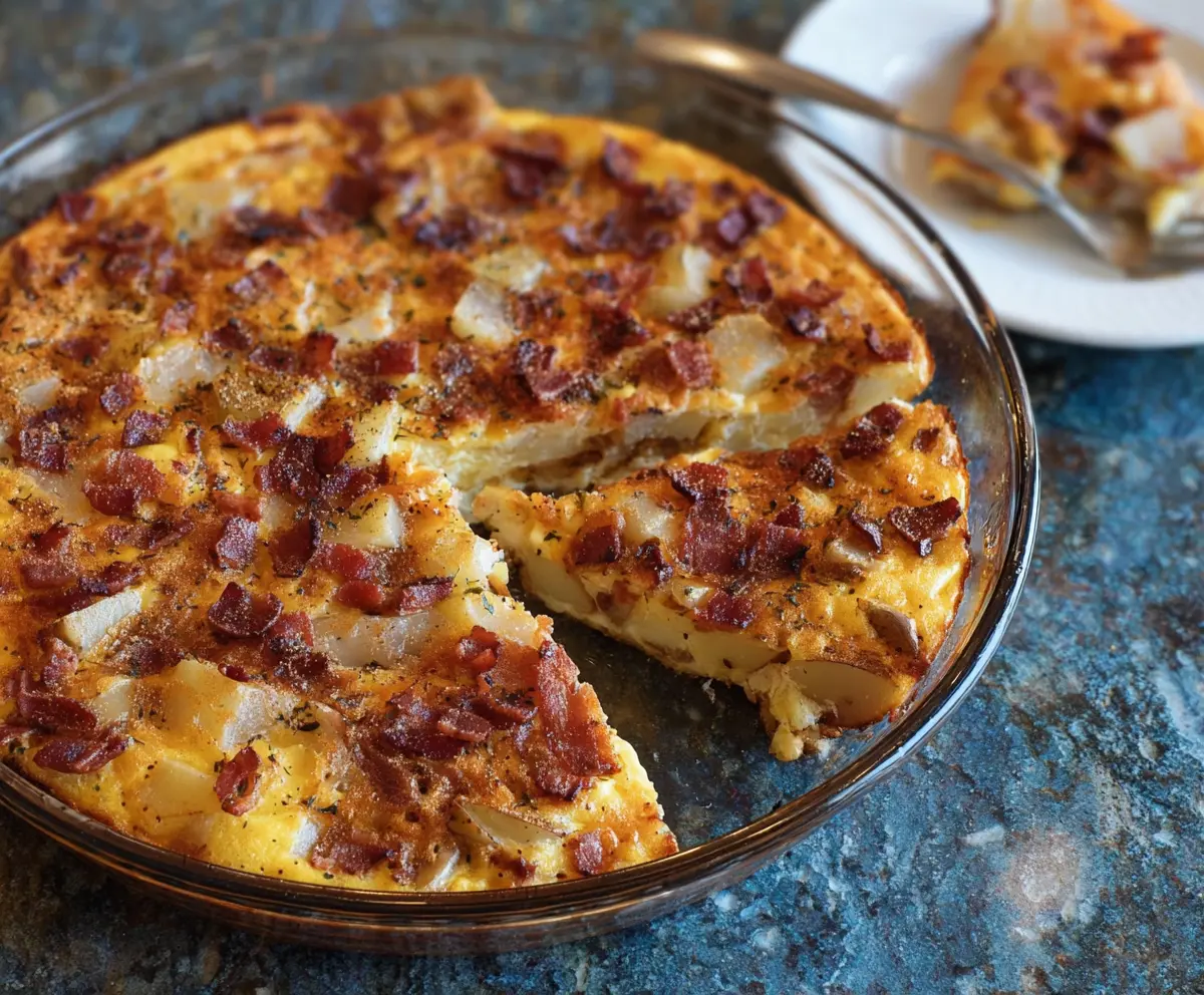 Easy Bacon Potato Egg Casserole