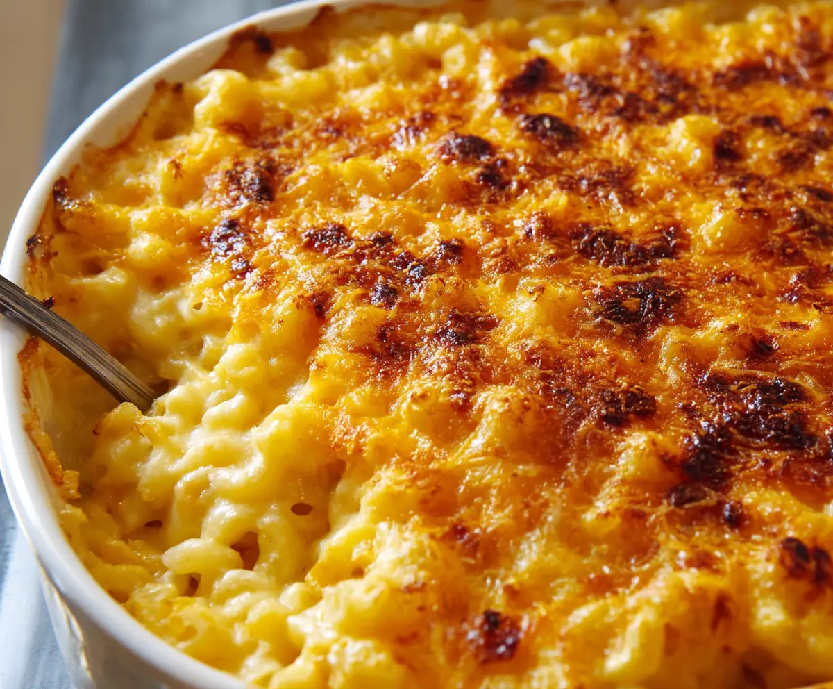 Easy Baked Mac and Cheese