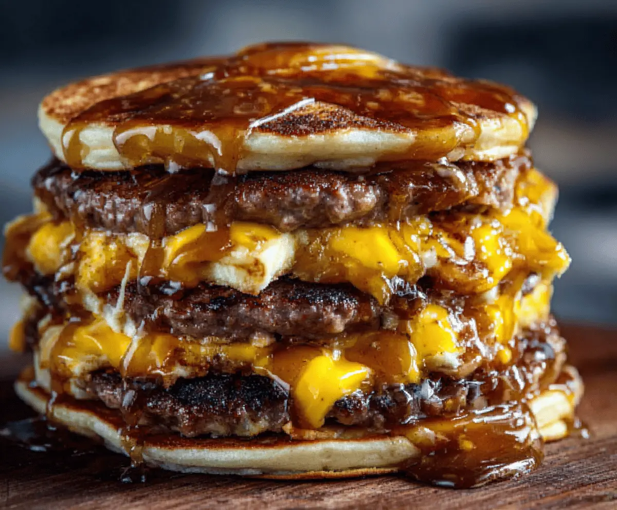 Smash Burger Pancakes Recipe