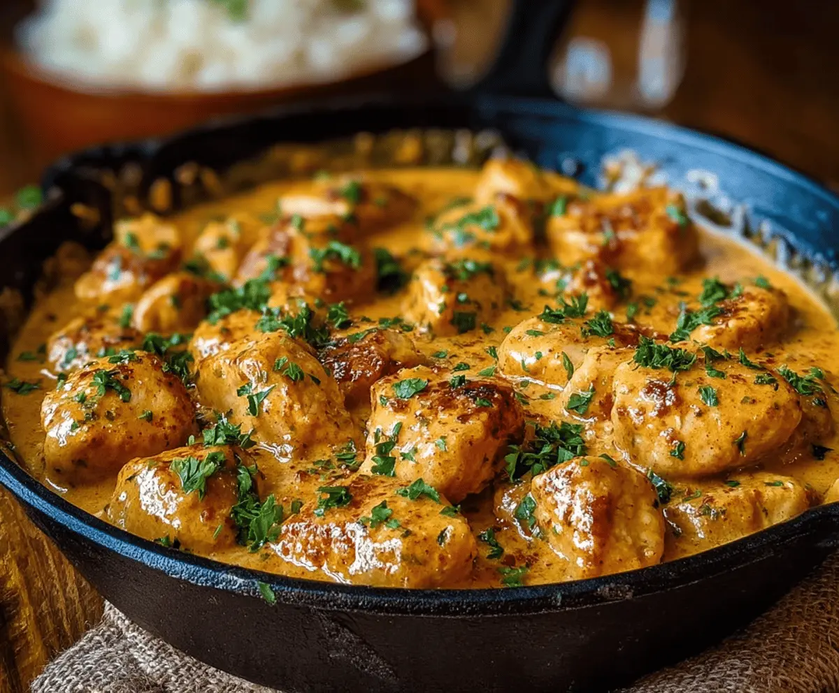 Easy Texas Roadhouse Butter Chicken Skillet