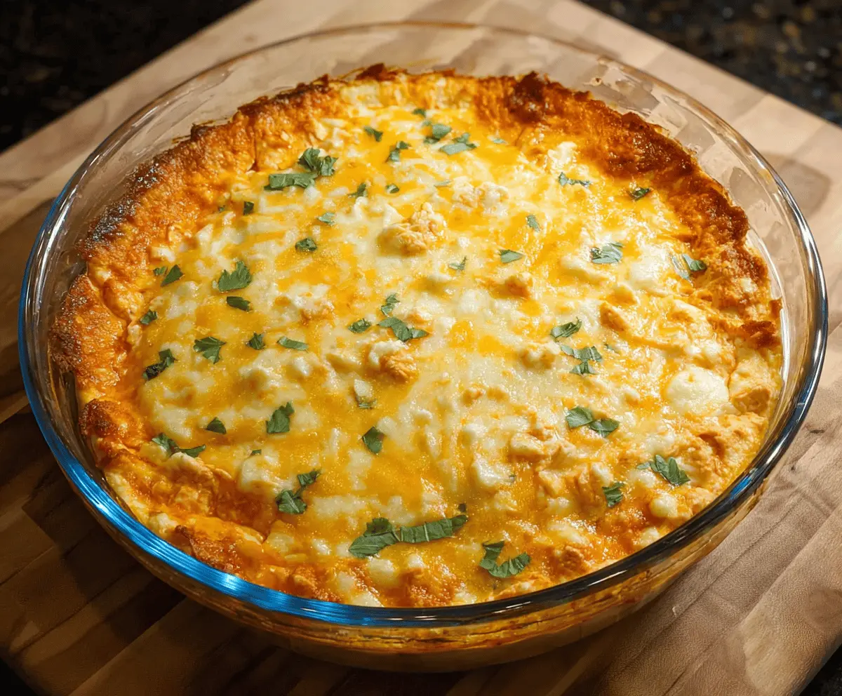 Easy Ultimate Buffalo Chicken Dip