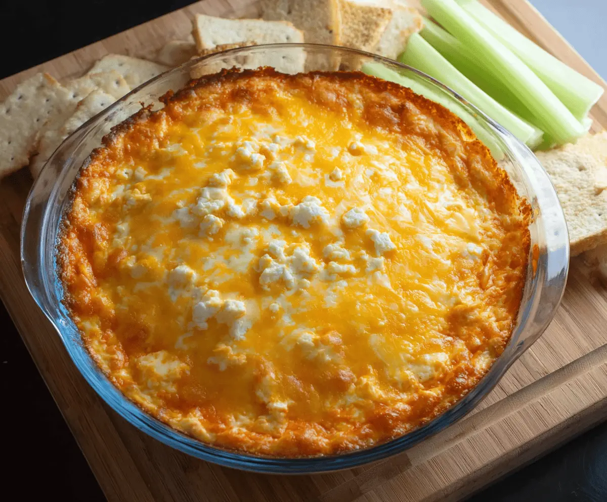 Ultimate Buffalo Chicken Dip