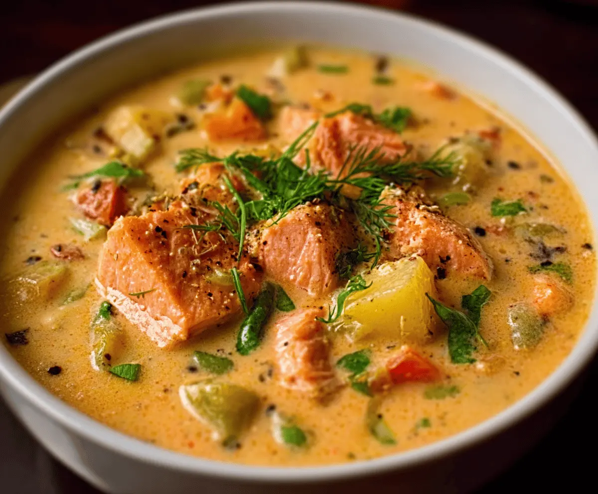 Easy Wild Salmon Chowder Recipe