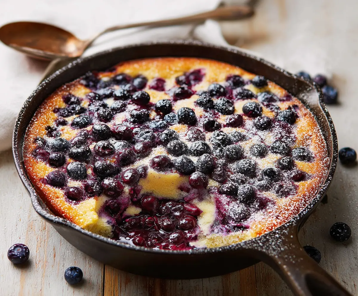 Easy Blueberry-Ginger Clafoutis Recipe