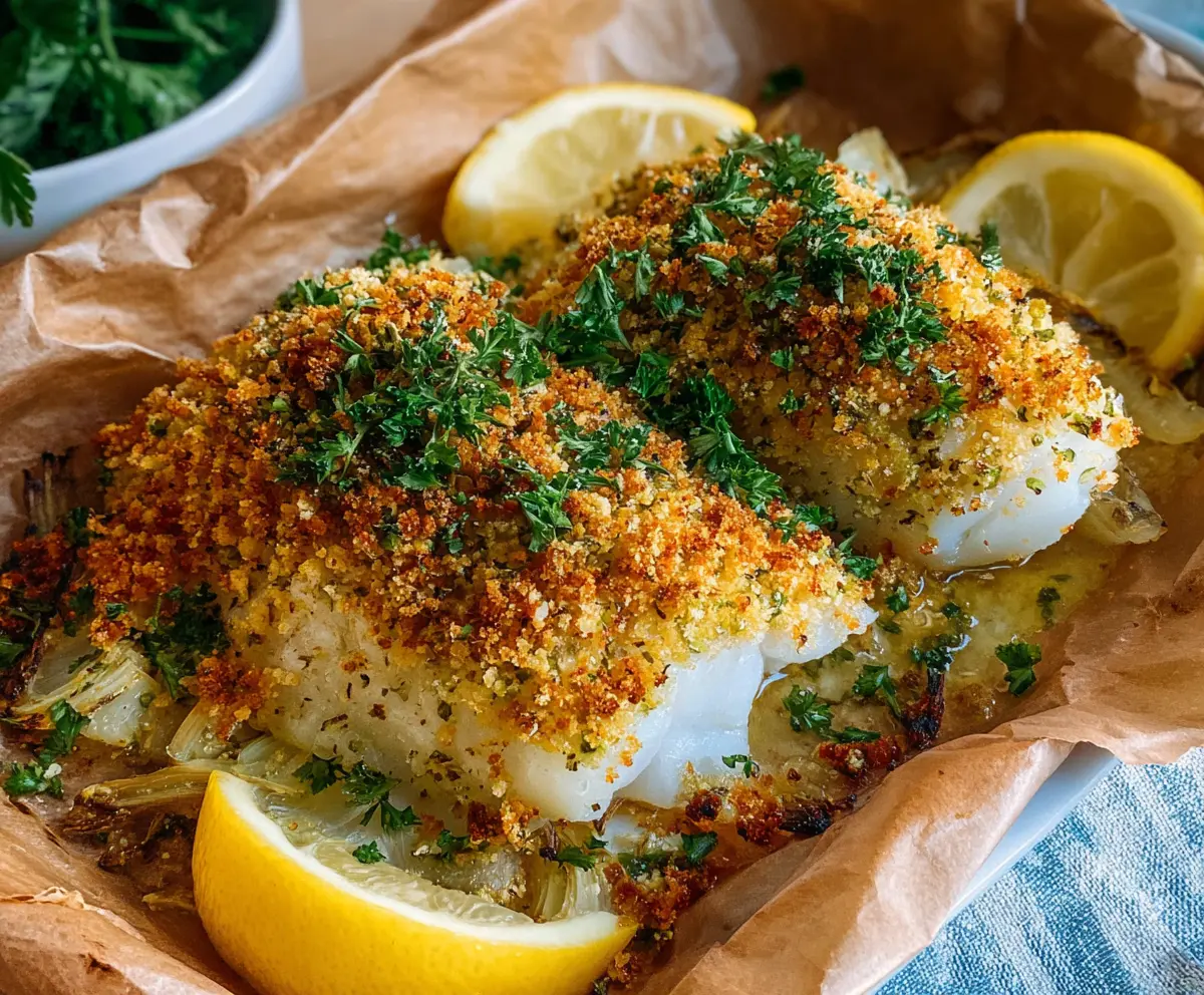 Crispy Baked Cod Recipe