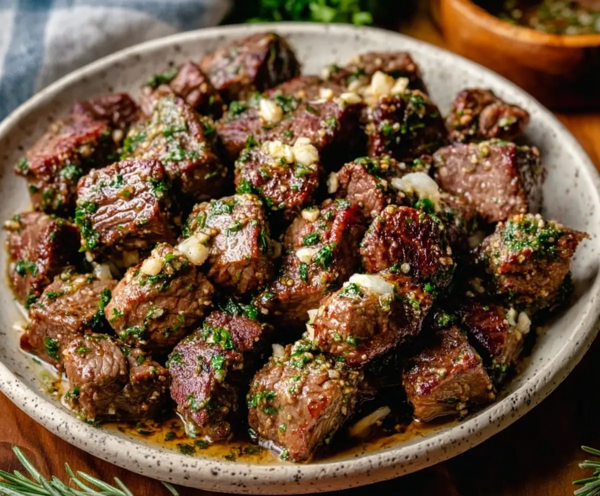Easy Garlic Butter Steak Bites