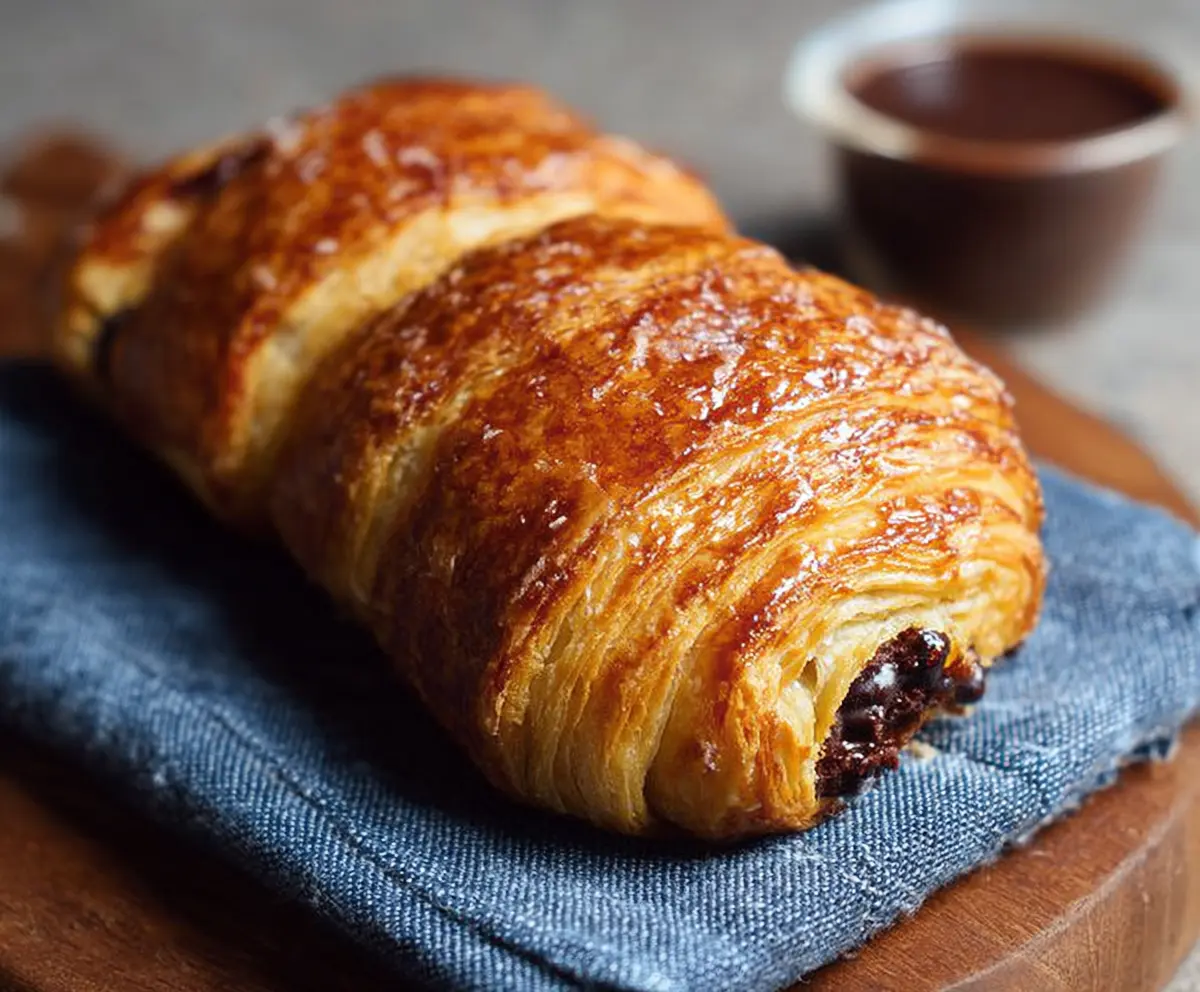 Easy Homemade Chocolate Croissants