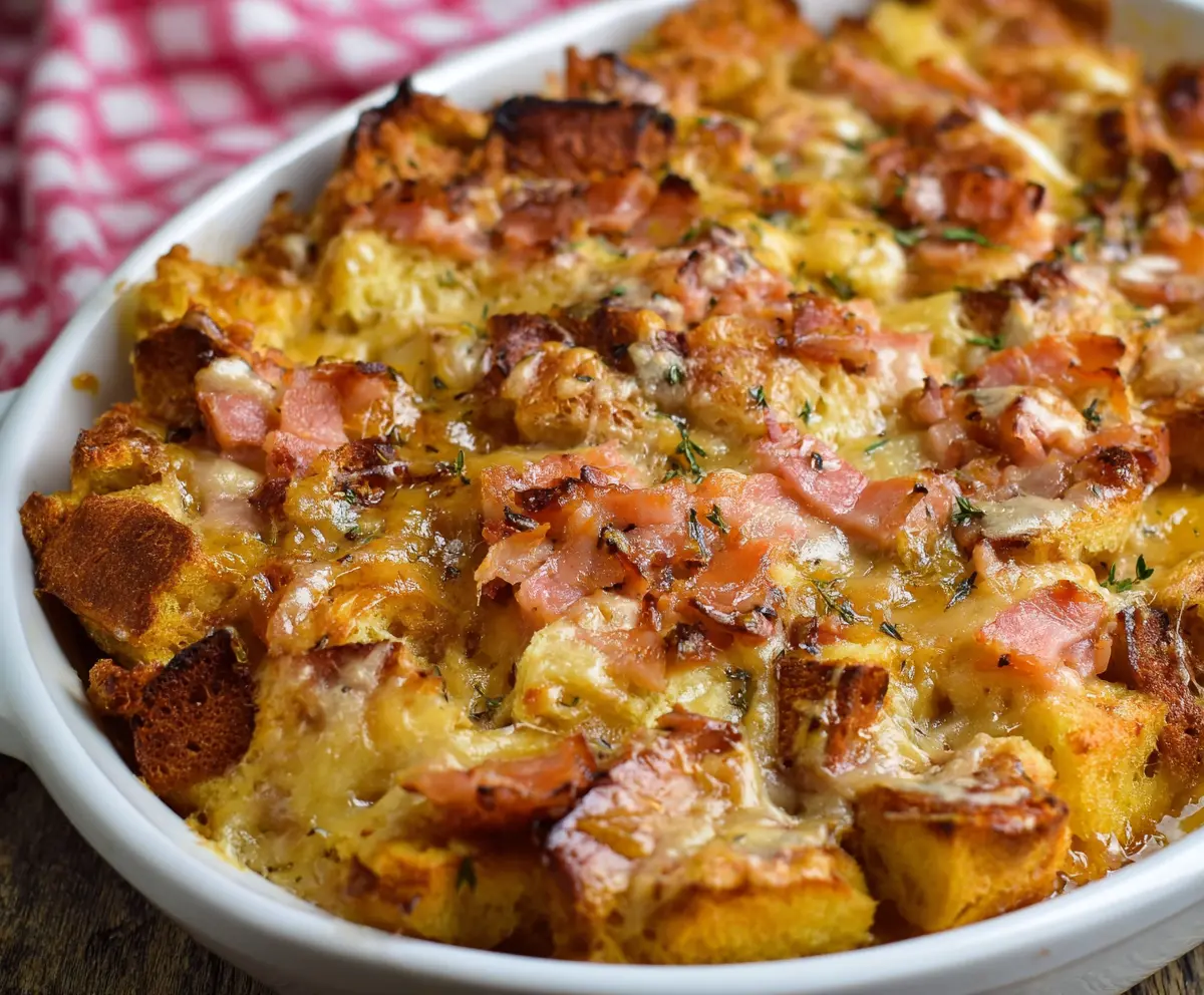 Easy Monte Cristo Breakfast Casserole