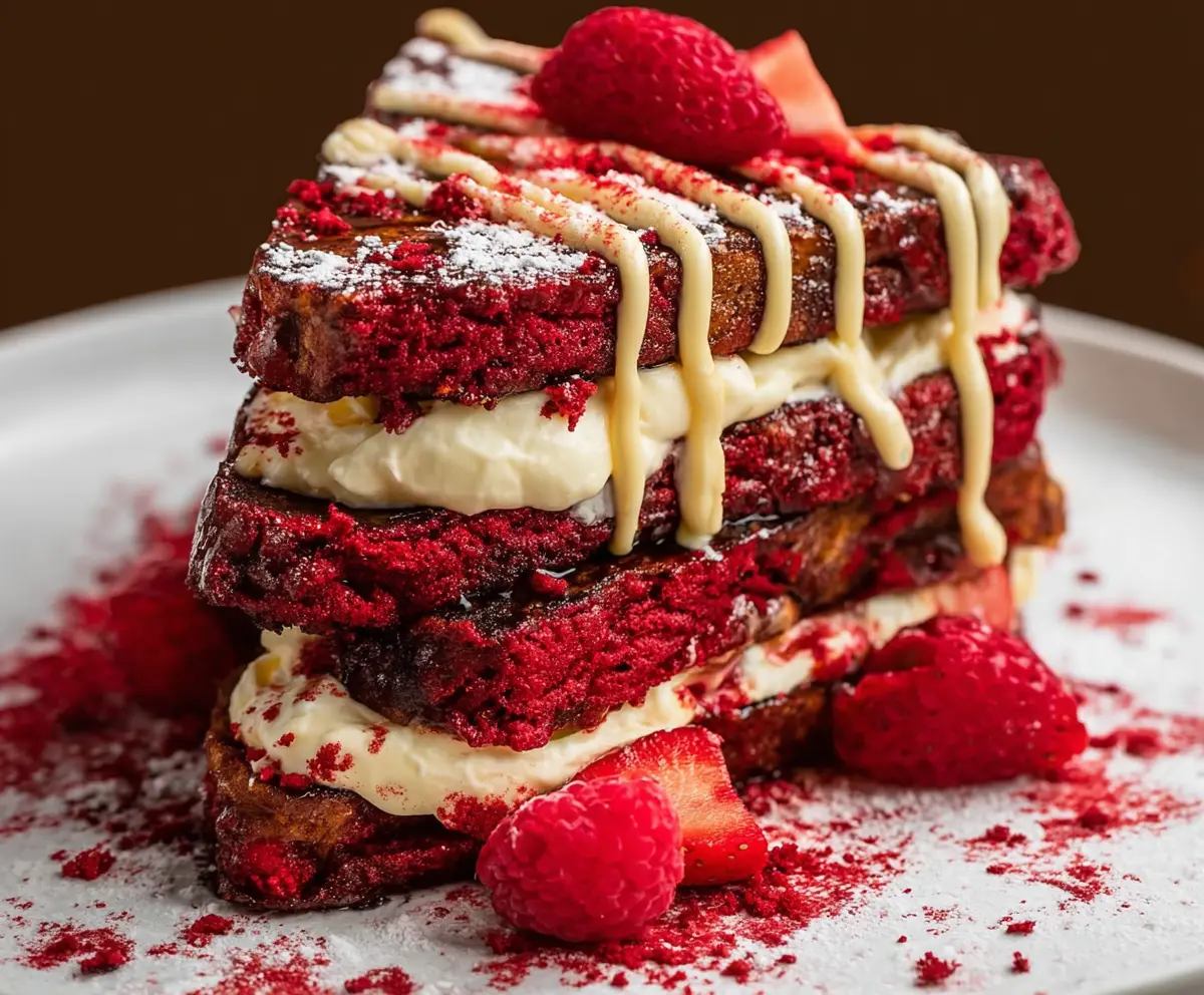 Red Velvet French Toast Recipe
