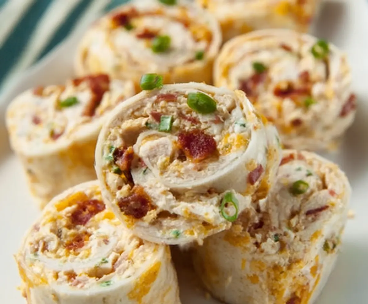 Easy Crack Chicken Pinwheels Recipe