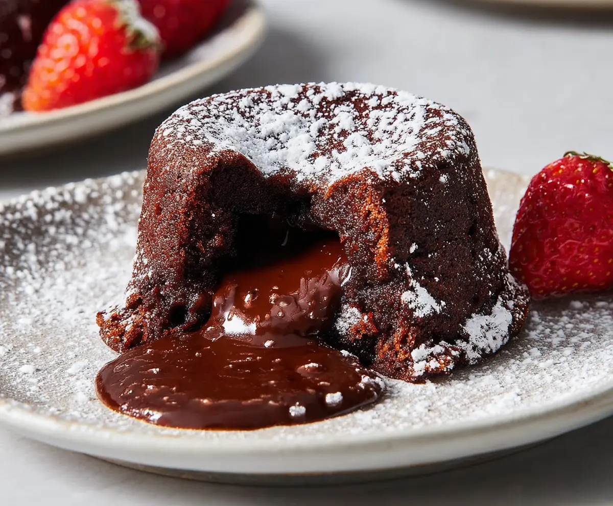 Easy Molten Chocolate Lava Cakes