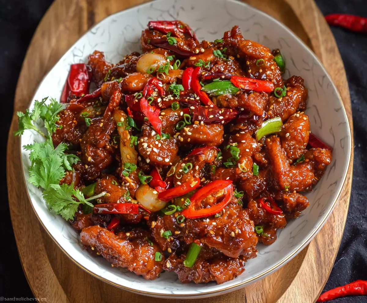 Spicy Dragon Chicken Recipe
