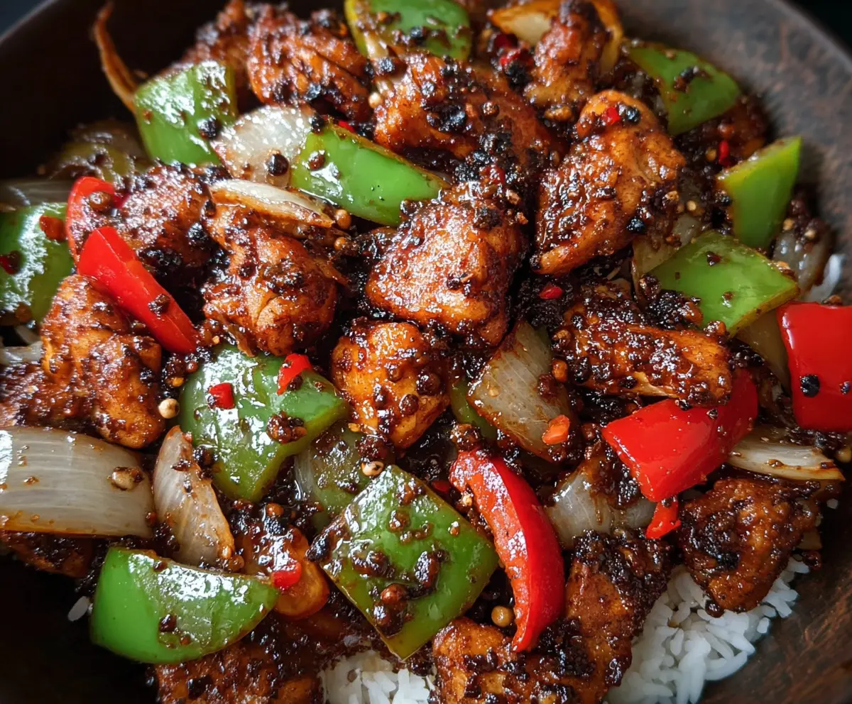 Easy Black Pepper Chicken Recipe