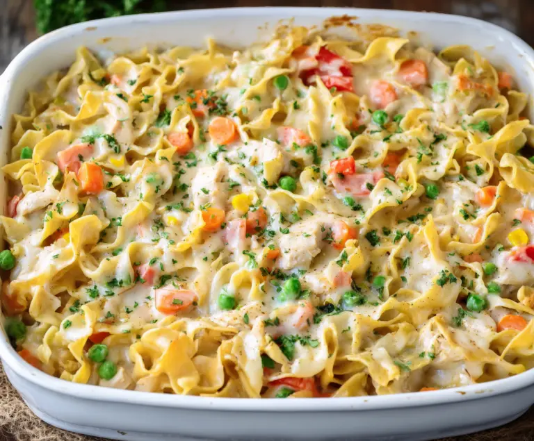Creamy Chicken Noodle Casserole