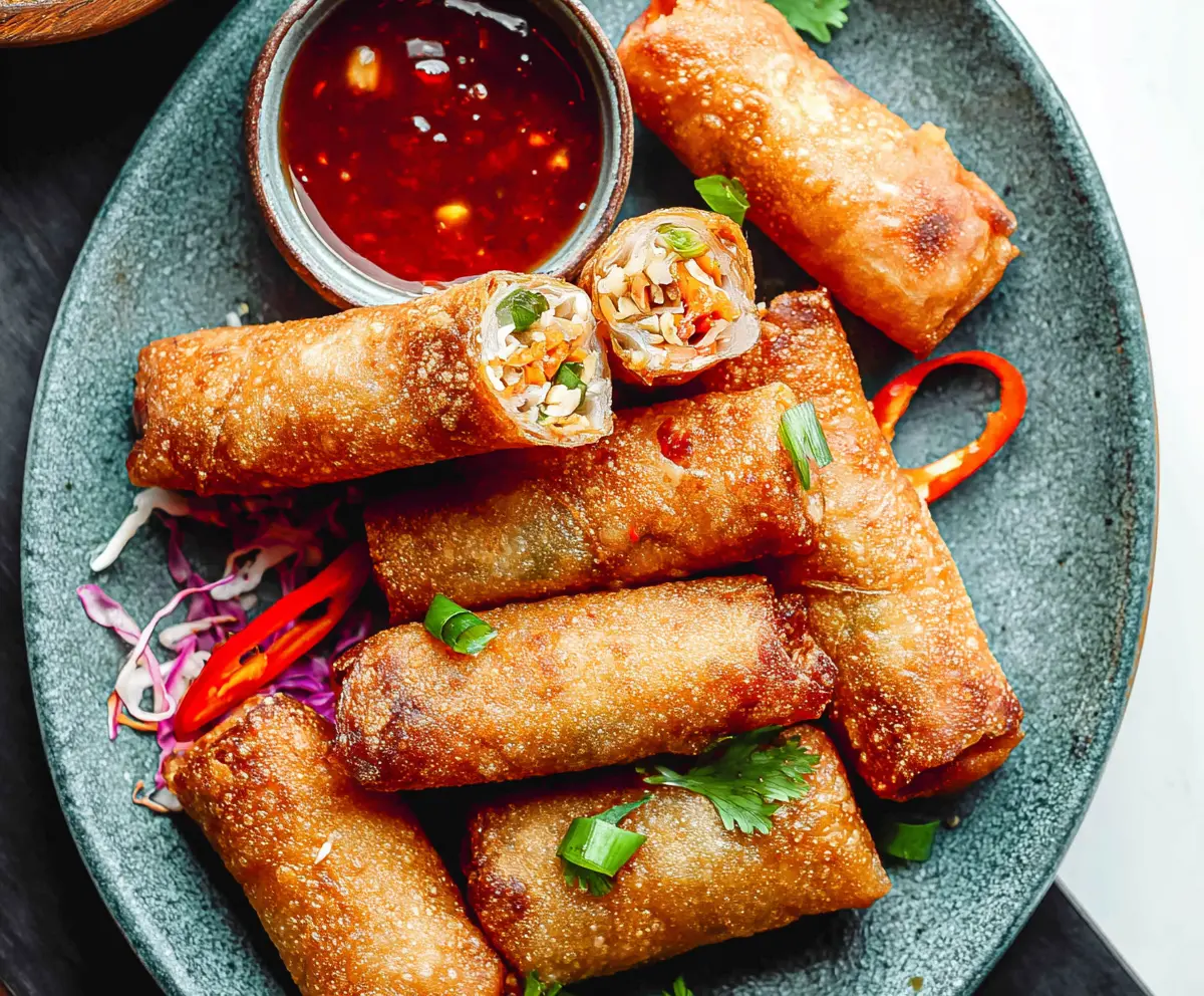 Crispy Spring Rolls Recipe